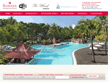 Tablet Screenshot of bintang-bali-hotel.com